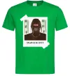 Мужская футболка Travis Scott Photo Зеленый фото