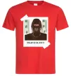 Мужская футболка Travis Scott Photo Красный фото