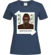 Жіноча футболка Travis Scott Photo Темно-синій фото