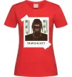 Жіноча футболка Travis Scott Photo Червоний фото