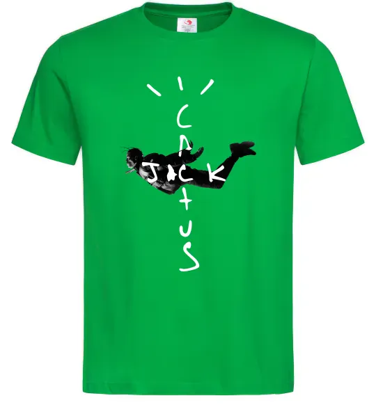 Мужская футболка Cactus Jack Travis Scott Зеленый фото