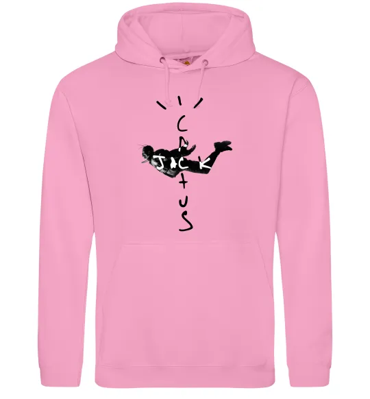 Мужская толстовка (худи) Cactus Jack Travis Scott Розовый фото