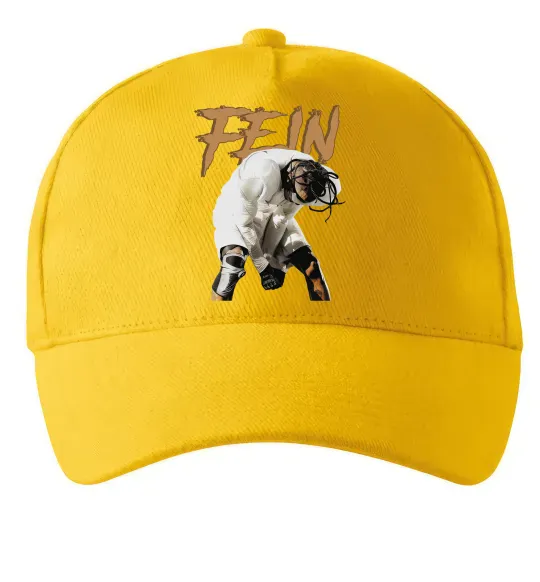 Кепка Travis Scott Fein Сонячно жовтий фото