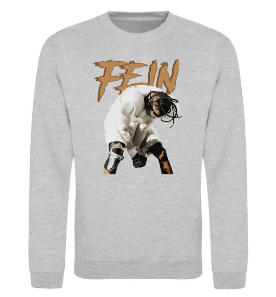 Світшот Travis Scott Fein Сірий меланж фото