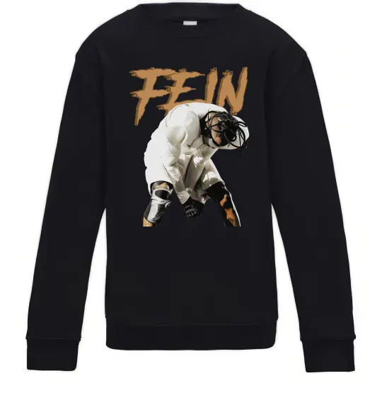 Детский Свитшот Travis Scott Fein Черный фото