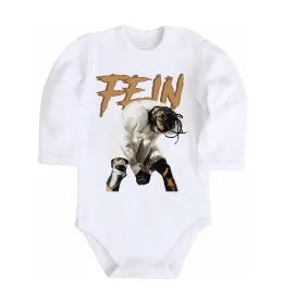 Детский боди Travis Scott Fein Белый фото
