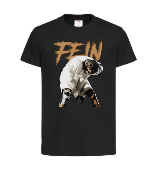 Дитяча футболка Travis Scott Fein Чорний фото