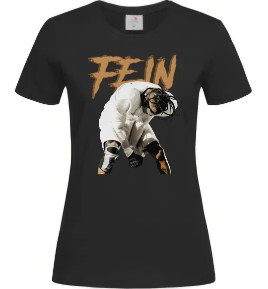 Женская футболка Travis Scott Fein Черный фото