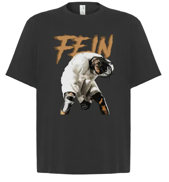 Футболка Оверсайз Travis Scott Fein Черный фото