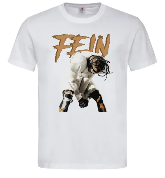 Мужская футболка Travis Scott Fein Белый фото