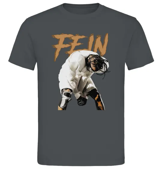 Мужская футболка Travis Scott Fein Графит фото