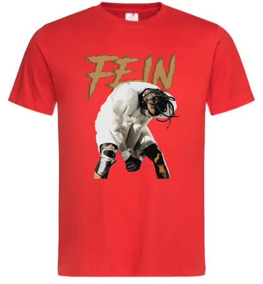 Мужская футболка Travis Scott Fein Красный фото