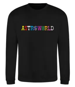 Свитшот Astroworld Travis Scott Черный фото