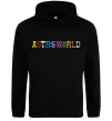 Жіноча толстовка (худі) Astroworld Travis Scott Чорний фото