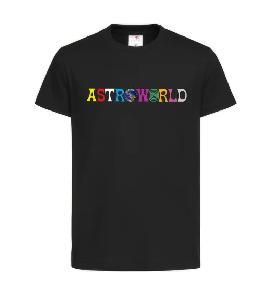 Детская футболка Astroworld Travis Scott Черный фото