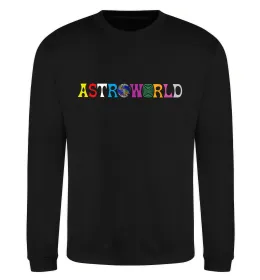 Свитшот Astroworld Travis Scott Черный фото