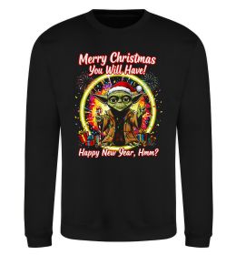Свитшот Yoda Merry Christmas you will have Свитшот Yoda Merry Christmas you will have