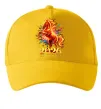 Кепка 2026 Рік вогняного коня Солнечно желтый Кепка 2026 Рік вогняного коня Солнечно желтый фото