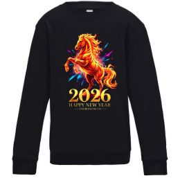 Дитячий світшот 2026 Рік вогняного коня