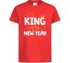Дитяча футболка King of the year Червоний Дитяча футболка King of the year Червоний фото