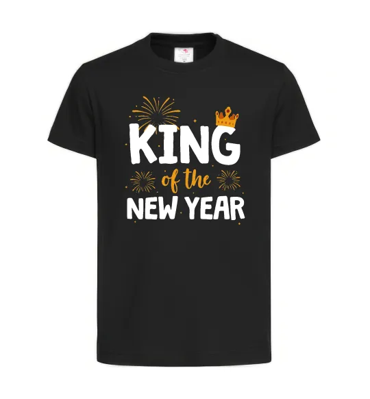 Детская футболка King of the year Черный фото