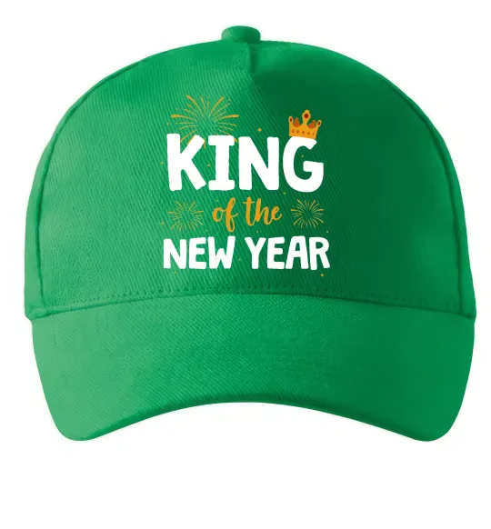 Кепка King of the year Зеленый фото