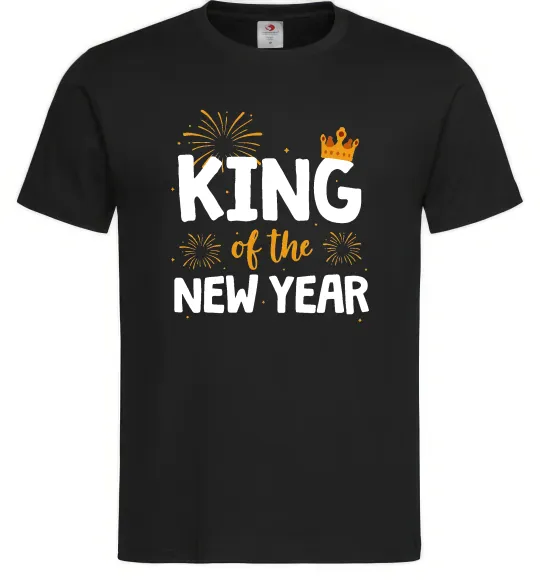 Мужская футболка King of the year Черный фото