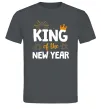 Мужская футболка King of the year Графит фото