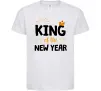 Дитяча футболка King of the year Білий Дитяча футболка King of the year Білий фото