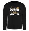 Світшот Queen of the year Чорний фото