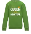Детский Свитшот Queen of the year Лаймовый фото