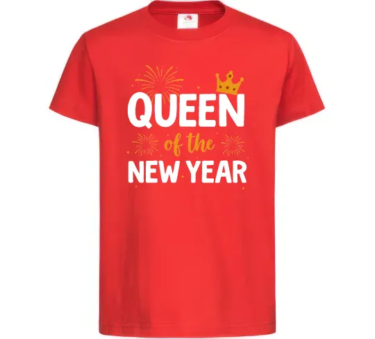 Дитяча футболка Queen of the year Червоний фото