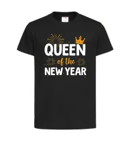 Детская футболка Queen of the year Черный фото
