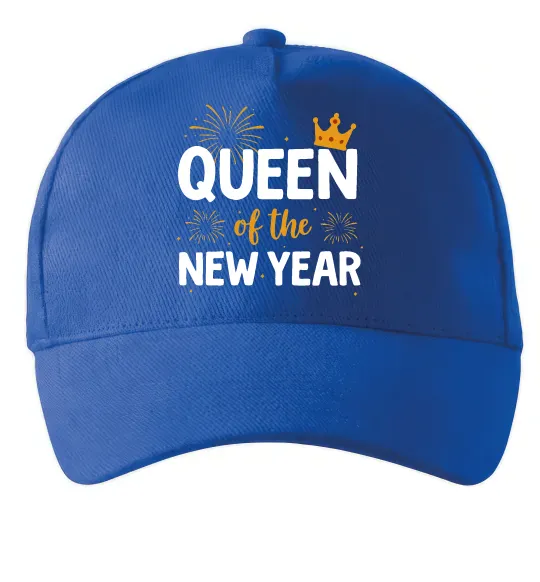 Кепка Queen of the year Ярко-синий фото