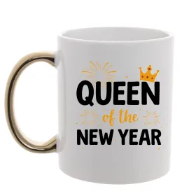 Чашка с цветной ручкой