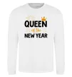 Світшот Queen of the year Білий фото