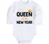 Детский боди Queen of the year Белый фото