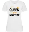 Жіноча футболка Queen of the year Білий фото