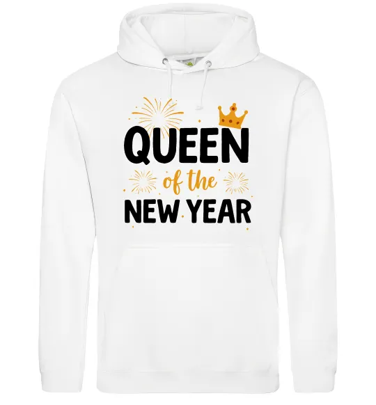 Женская толстовка (худи) Queen of the year Белый фото