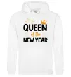 Женская толстовка (худи) Queen of the year Белый фото