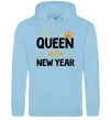 Женская толстовка (худи) Queen of the year Голубой фото