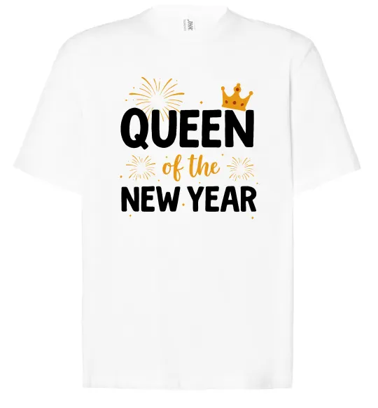 Футболка Оверсайз Queen of the year Белый фото