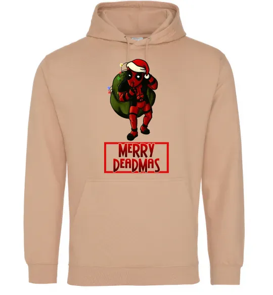 Чоловіча толстовка (худі) Merry Deadmas Пісочний фото