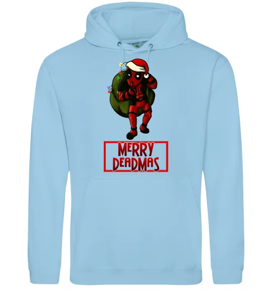 Жіноча толстовка (худі) Merry Deadmas Блакитний фото