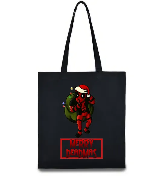 Еко-сумка Merry Deadmas Чорний фото