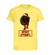 Дитяча футболка Merry Deadmas Лимонний фото