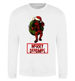 Свитшот Merry Deadmas Белый фото