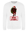Свитшот Merry Deadmas Белый фото
