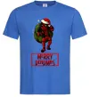 Чоловіча футболка Merry Deadmas Яскраво-синій фото