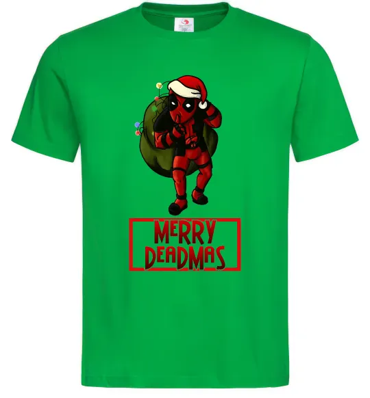 Чоловіча футболка Merry Deadmas Зелений фото